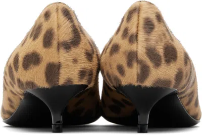 Jimmy Choo Brown Amelia Heels In Brown