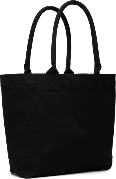 Isabel Marant Black Small Yenky Tote In Blue