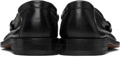Common Projects Black Soft Loafers In Black