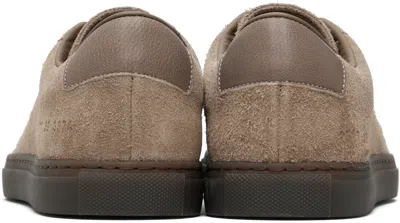 Common Projects Taupe Field Sneakers In Brown