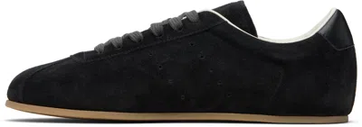 Common Projects Driving Lo Profile Leather-trimmed Suede Sneakers
