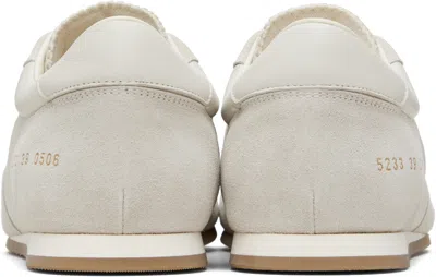 Common Projects Off-white Minimal Runner Sneakers In White
