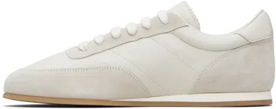 Common Projects Off-white Minimal Runner Sneakers In White