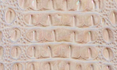 Brahmin Melora Embossed Leather Tote In Neutral