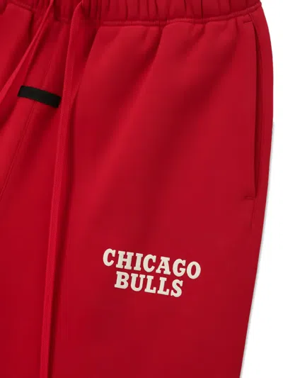 Essentials Drawstring Print Trousers In Multi