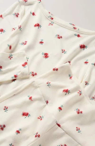 Nordstrom Kids' Brushed Jersey Pajamas In Multi