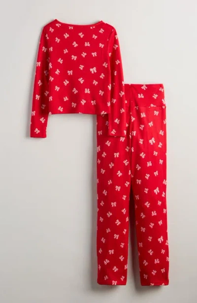 Nordstrom Kids' Brushed Jersey Pajamas In Multi