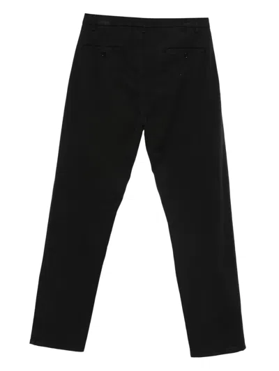 Aspesi Mono Belt-loop Trousers In Black