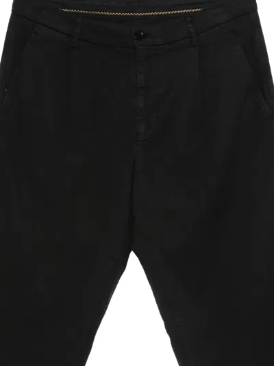 Aspesi Mono Belt-loop Trousers In Black