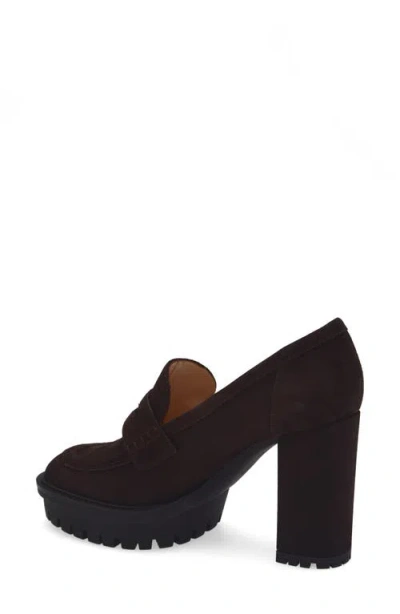 Gianvito Rossi Platform Loafer Pump In Multi