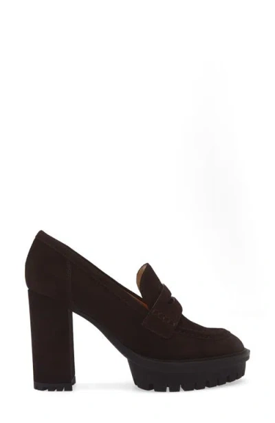 Gianvito Rossi Platform Loafer Pump In Multi