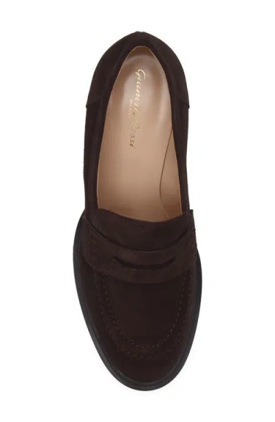 Gianvito Rossi Platform Loafer Pump In Multi