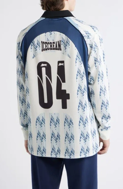 Icecream Dropper Long Sleeve Soccer Jersey In Multi