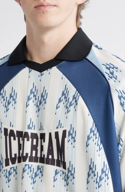 Icecream Dropper Long Sleeve Soccer Jersey In Multi