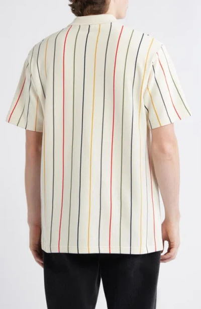 Icecream Archer Stripe Cotton Piqué Polo In Multi