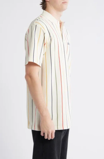 Icecream Archer Stripe Cotton Piqué Polo In Multi