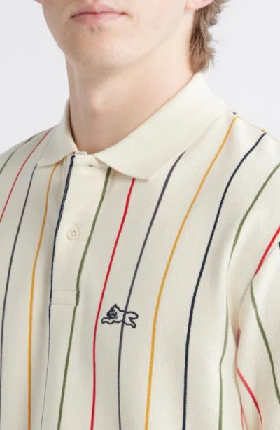 Icecream Archer Stripe Cotton Piqué Polo In Multi