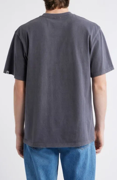 Icecream Invasion Oversize Graphic T-shirt In Gray