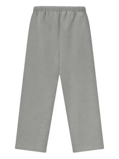 Essentials Graphic Print Trousers In Gray