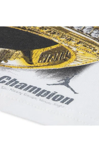 Jordan Boys 8-18 Rings Graphic Print T-shirt In White