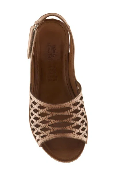 Spring Step Denair Sandal In Brown