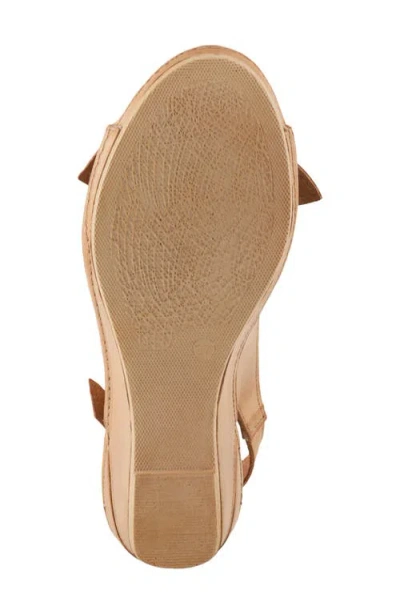 Spring Step Chassidy Wedge Sandal In Brown