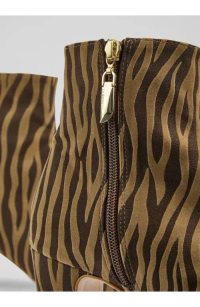 Lk Bennett Conway Bootie In Animal Print