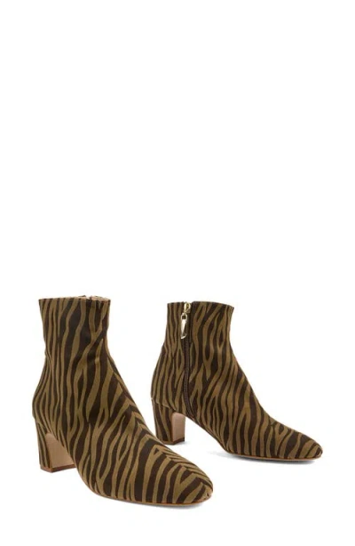 Lk Bennett Conway Bootie In Animal Print