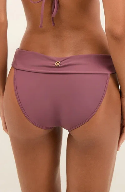 Vix Paula Hermanny Bia Tube Bikini Bottoms In Purple