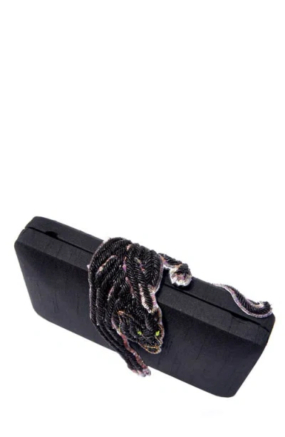 Simitri Bagheera Clutch In Black