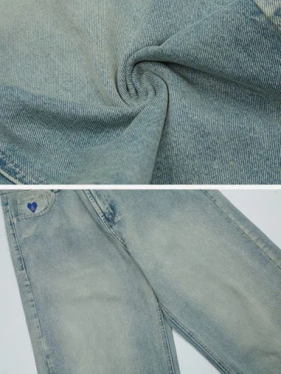 Aelfric Eden Baggy Jeans In Blue