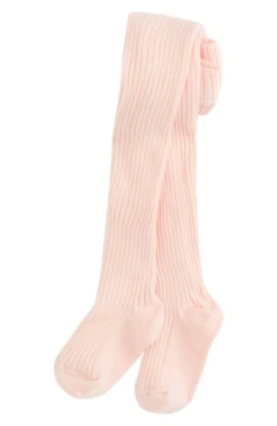 Next Heart Print Corduroy Bodysuit & Tights Set In Pink