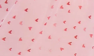 Honeydew Rumba Floral Ruffle Sheer Chemise In Pink