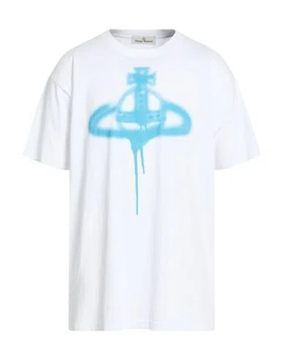 Vivienne Westwood Man T-shirt White Size Xxxl Organic Cotton In White