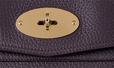 Mulberry Alexa Leather Satchel In Purple