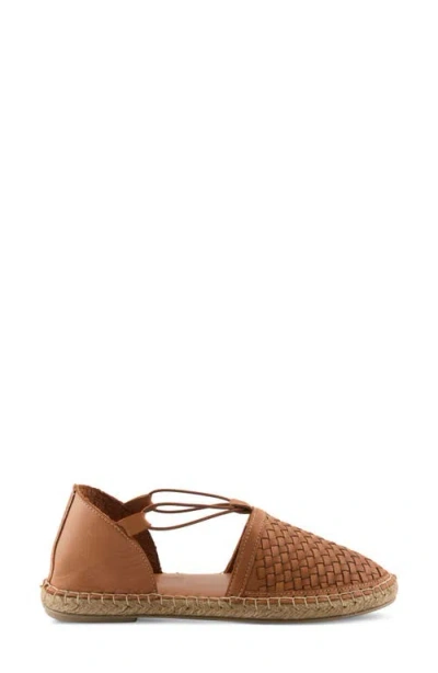Spring Step Clovae Espadrille Flat In Brown