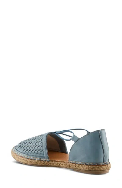 Spring Step Clovae Espadrille Flat In Blue