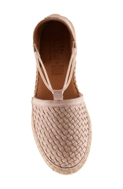 Spring Step Clovae Espadrille Flat In Pink