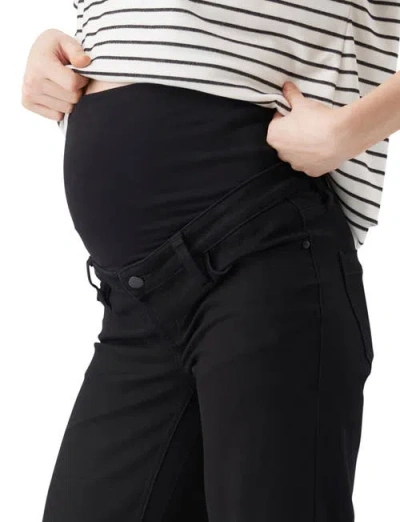 Ripe Maternity Miller Over Bump Jean In Black In Black