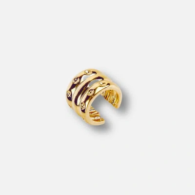 Daniela Millan Jewelry Sense Ear Cuff In Gold