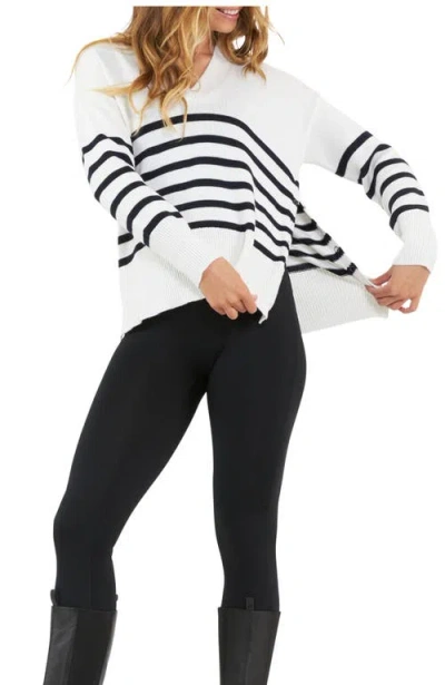 Ripe Maternity Hanna Nursing Knit Sweater In White