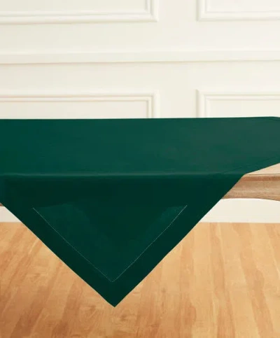 Solino Home Linen Table Throw In Green