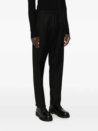 Nine In The Morning Elastic-waistband Trousers In Black