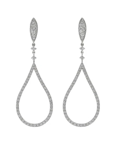 Jewels By Viomo 14k 3.01 Ct. Tw. Diamond Dangle Earrings In Gray