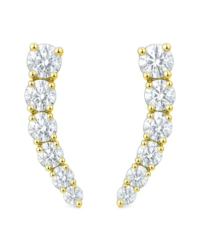 Jewels By Viomo 14k 0.80 Ct. Tw. Diamond Earrings In Multi