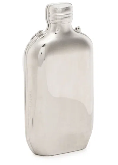 Calvin Klein The One Metal Clutch In Brown