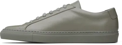 Common Projects Gray Original Achilles Low Snekaers In Gray