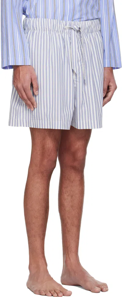 Tekla Drawstring Pajama Shorts In Multi