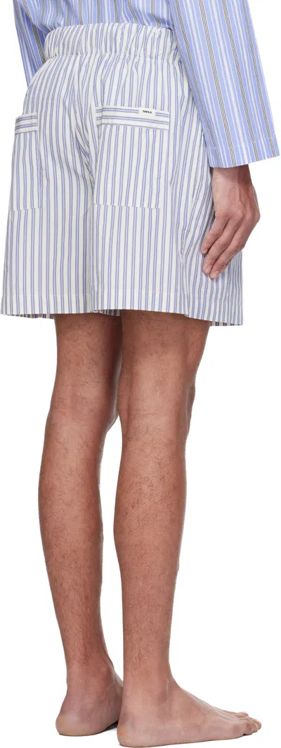 Tekla Drawstring Pajama Shorts In Multi