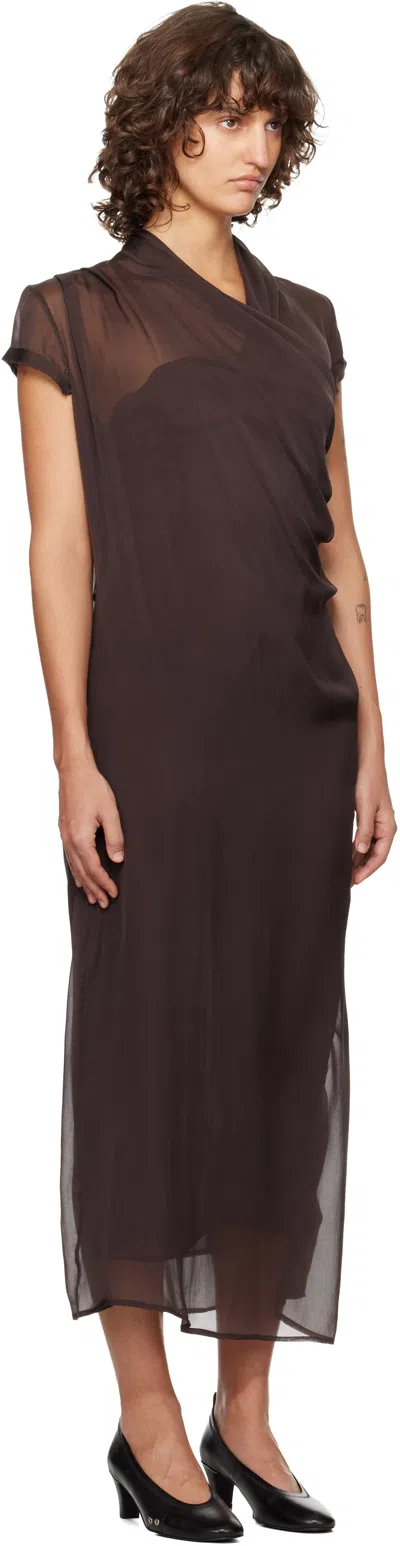 Paloma Wool Abito Midi Sully In Brown